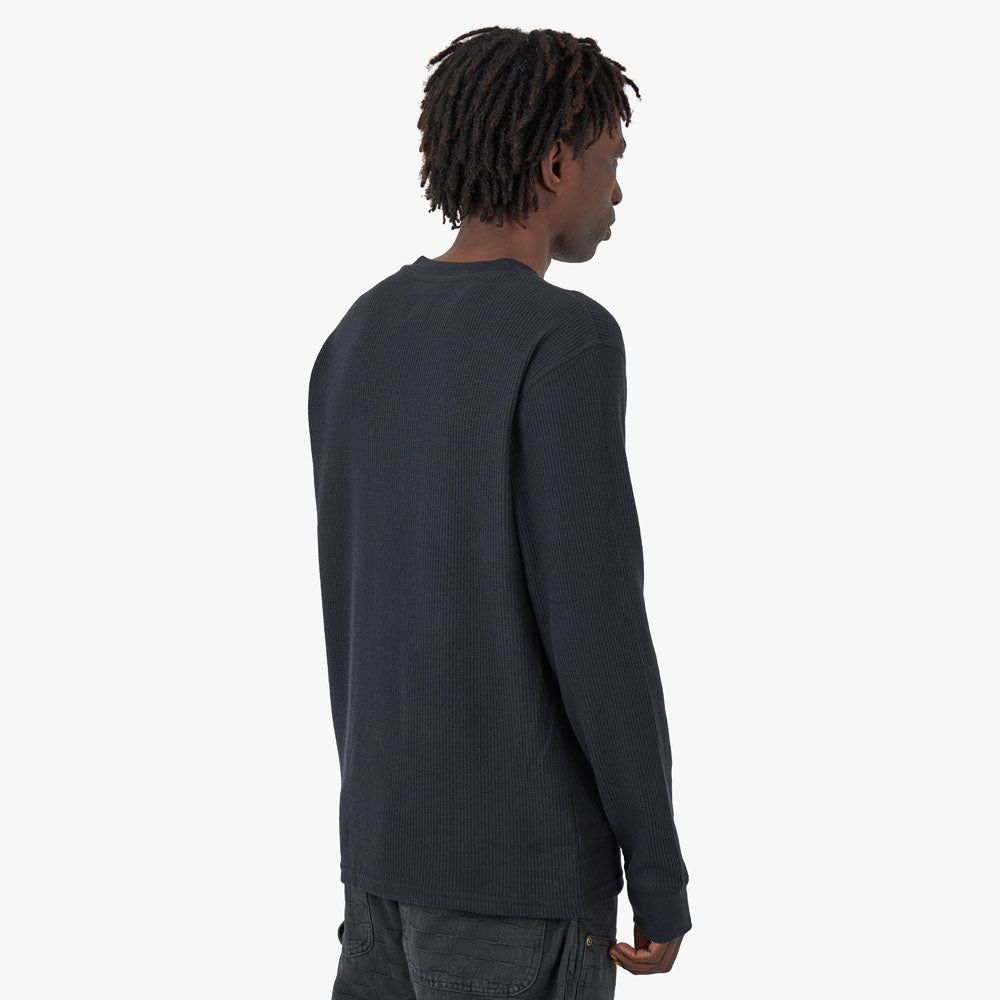 New Balance MADE in USA Thermal Long Sleeve T-shirt / Black sold by Livestock product image thumbnail 3