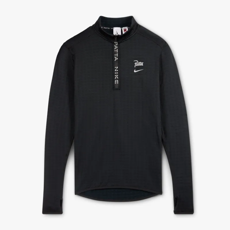 Nike x Patta Half-Zip Long Sleeve Top / Black made by Nike