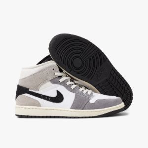 Jordan 1 Mid SE Craft Cement Grey / Black - White sold by Livestock