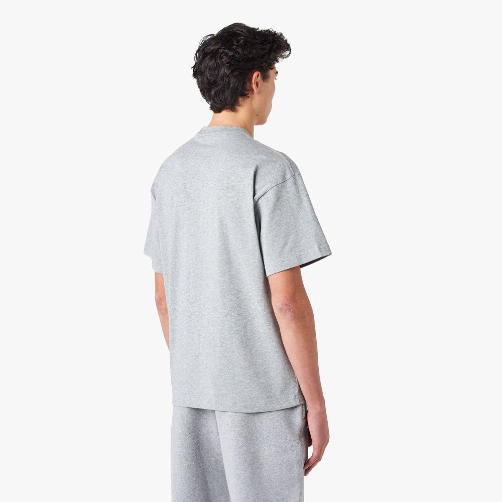 Nike Solo Swoosh T-shirt Dark Heather Grey / White sold by Livestock product image thumbnail 3