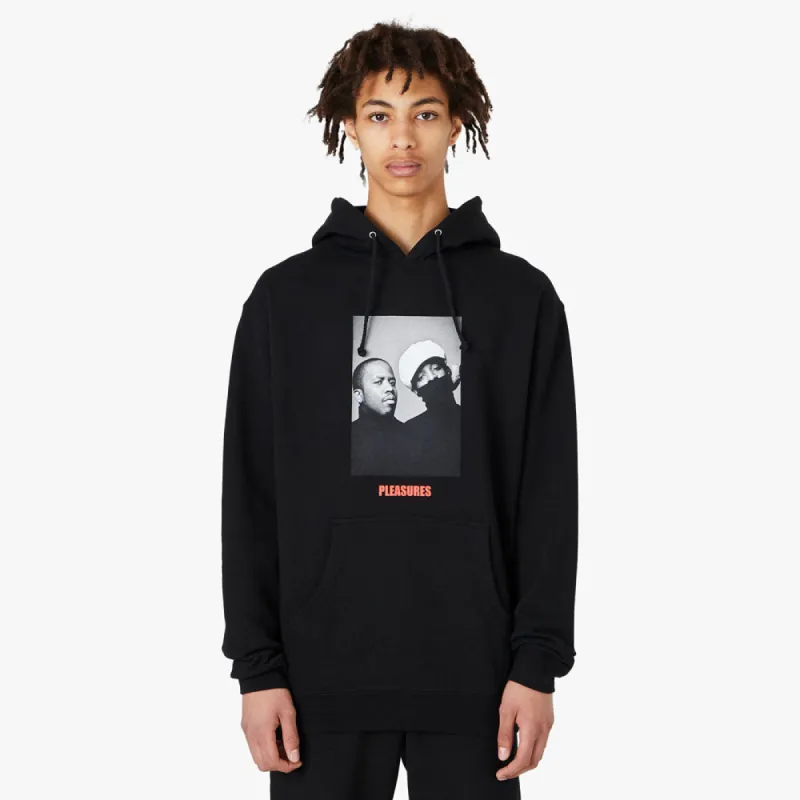 Pleasures Vocabulary Pullover Hoodie / Black sold by Livestock
