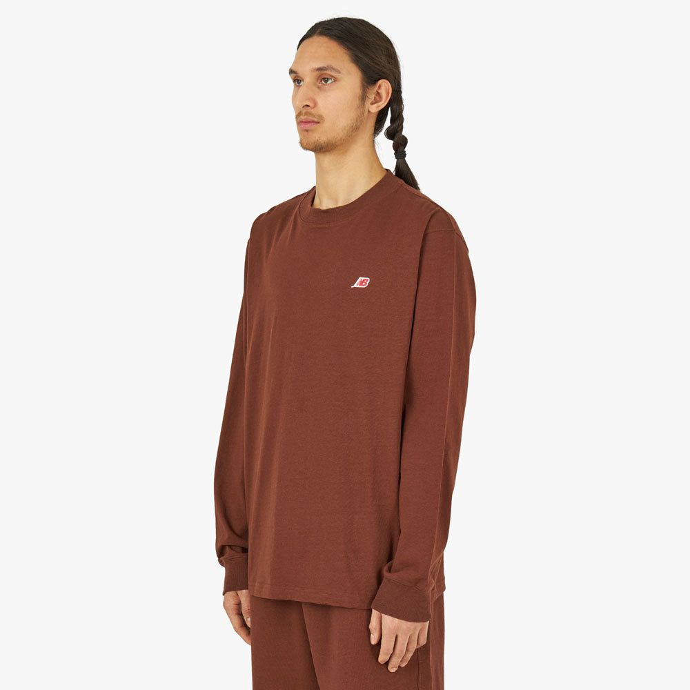 New Balance MADE in USA Core Long Sleeve T-shirt / Rich Oak sold by Livestock product image thumbnail 2
