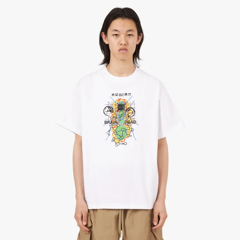 Brain Dead Future Sounds T-shirt / White made by Livestock
