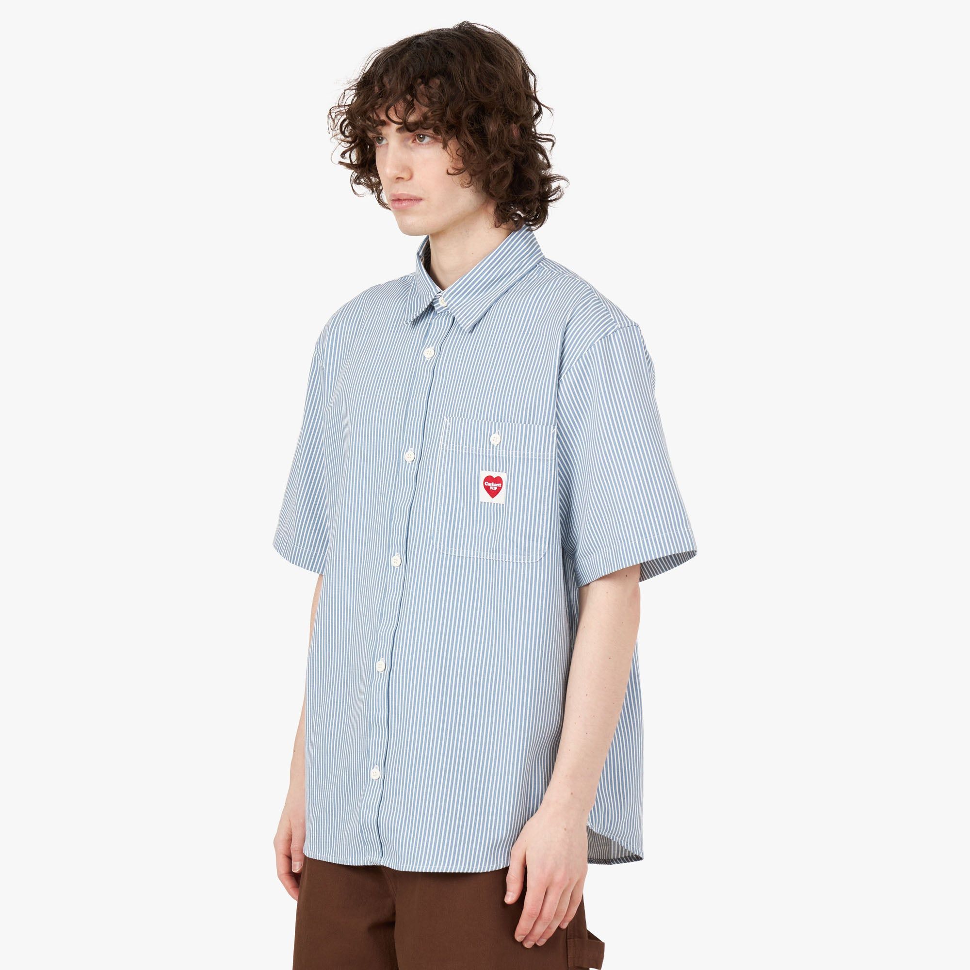 carhartt WIP カーハート Terrell ヒッコリー Carhartt WIP Terrell Shirt Terrell Stripe / Bleach - Wax