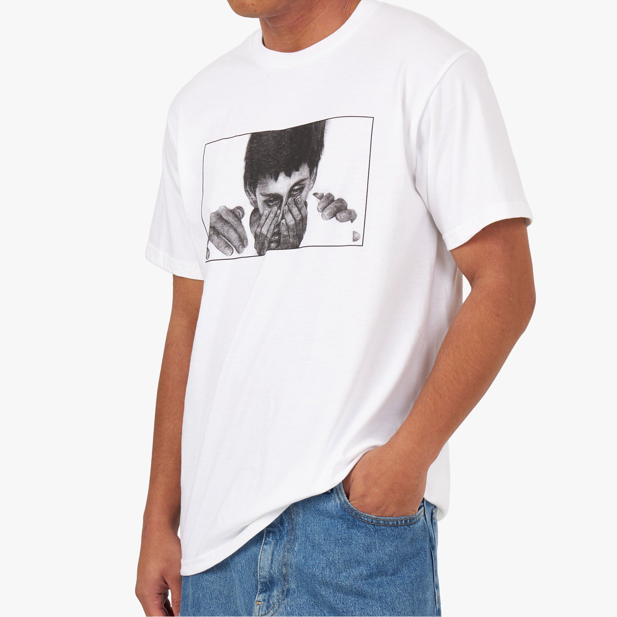 Fucking Awesome Safe Place T-shirt / White sold by Livestock product image thumbnail 4