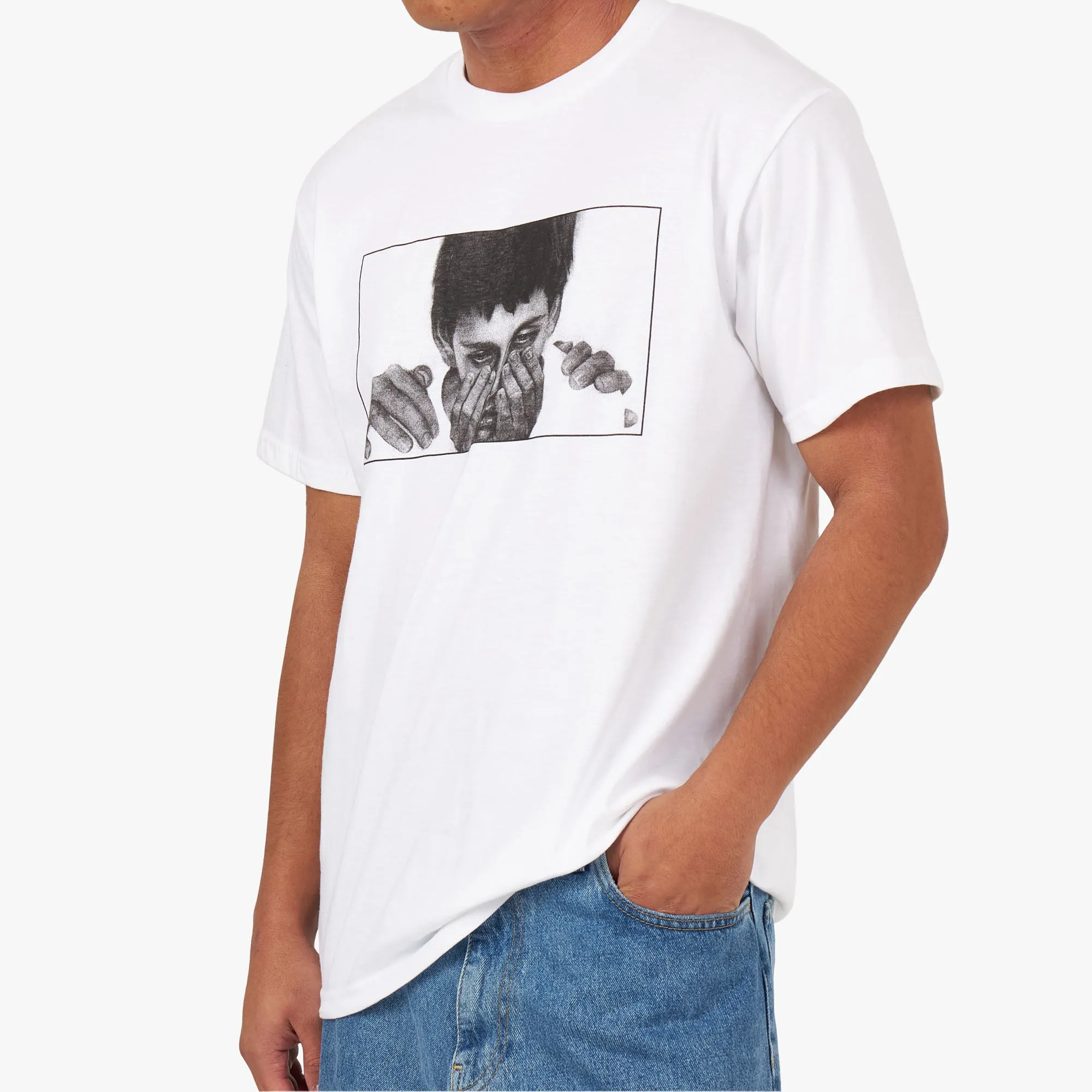 Fucking Awesome Safe Place T-shirt / White sold by Livestock product image thumbnail 4