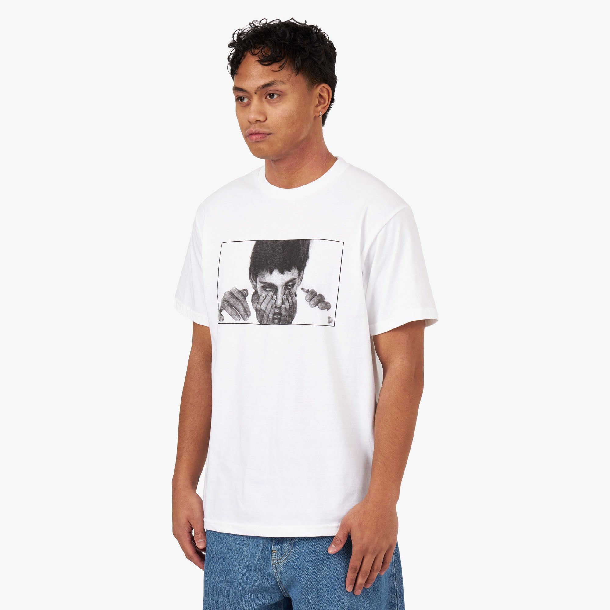Fucking Awesome Safe Place T-shirt / White sold by Livestock product image thumbnail 2