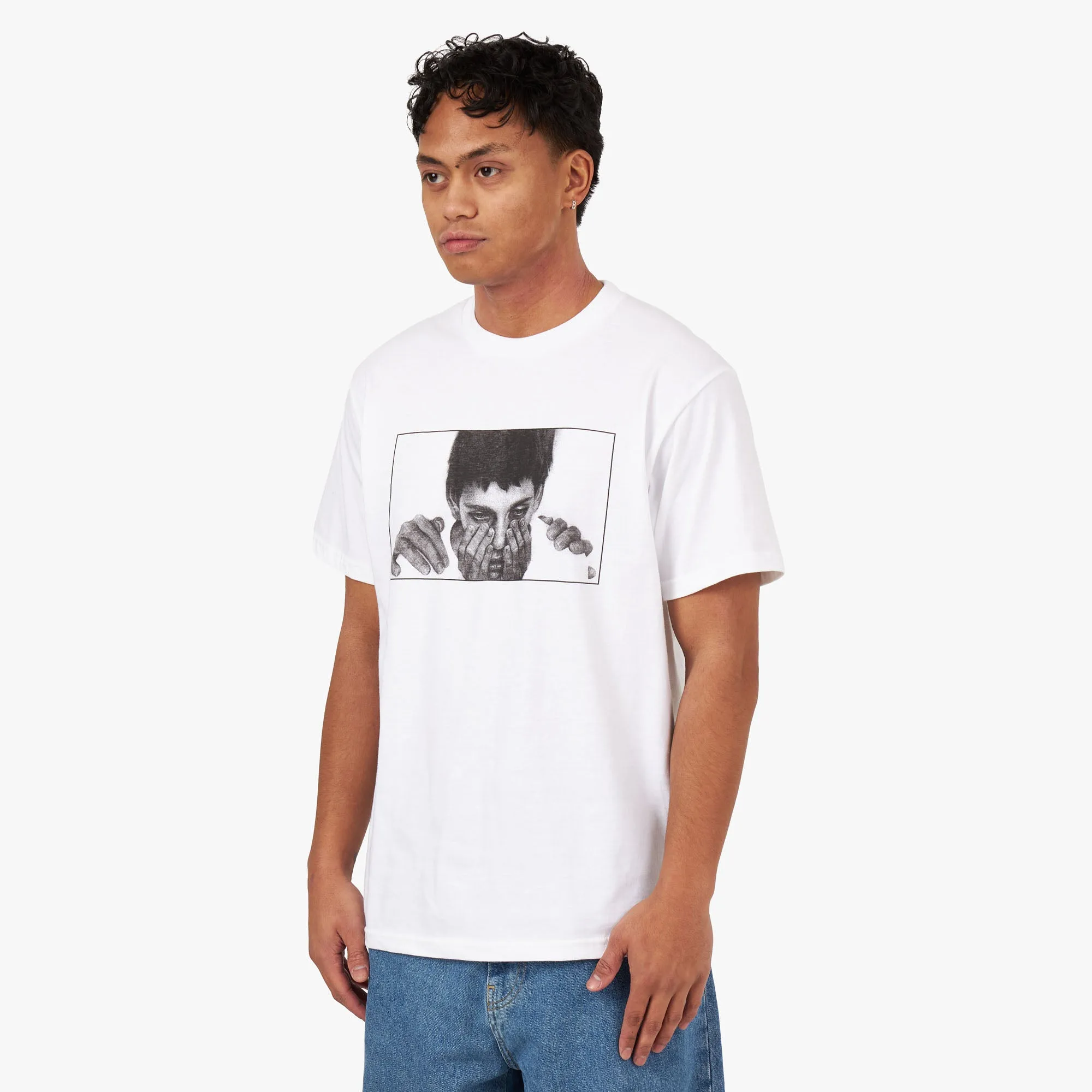 Fucking Awesome Safe Place T-shirt / White sold by Livestock product image thumbnail 2