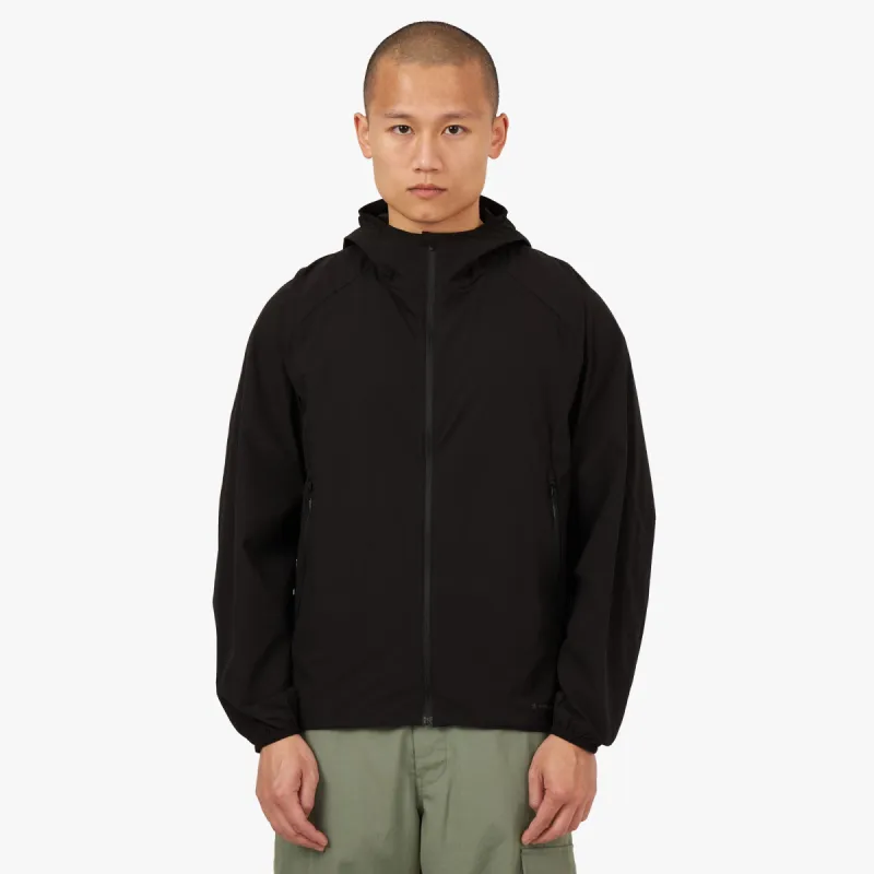 Snow Peak Stretch Packable Jacket / Black sold by Livestock