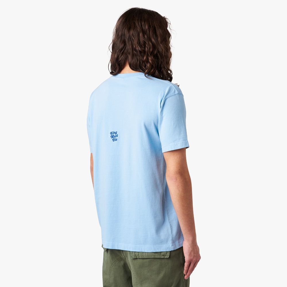 Reception Core T-shirt / Powder Blue sold by Livestock product image thumbnail 3