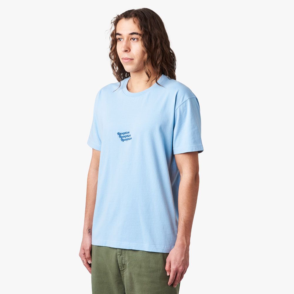 Reception Core T-shirt / Powder Blue sold by Livestock product image thumbnail 2