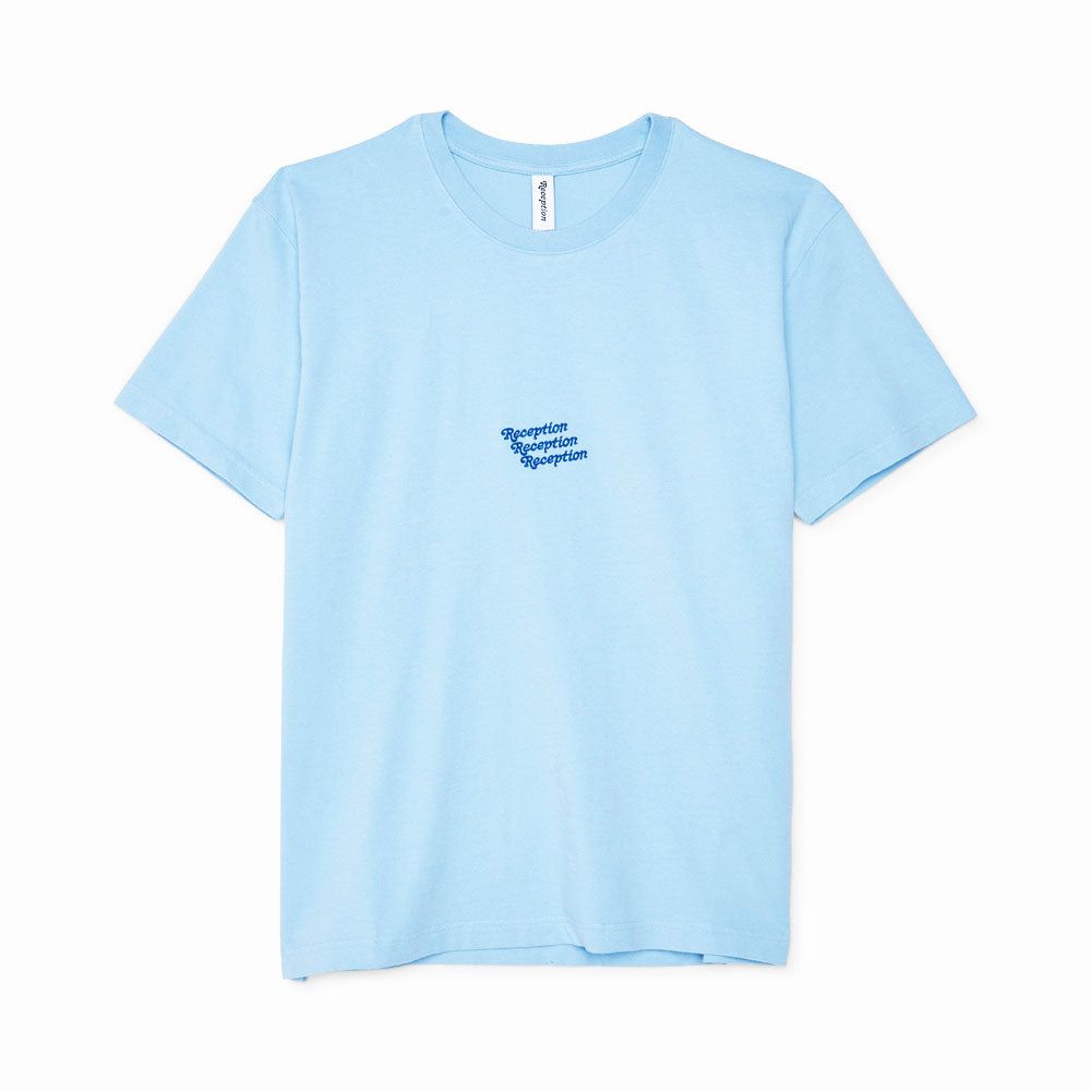 Reception Core T-shirt / Powder Blue sold by Livestock product image thumbnail 4