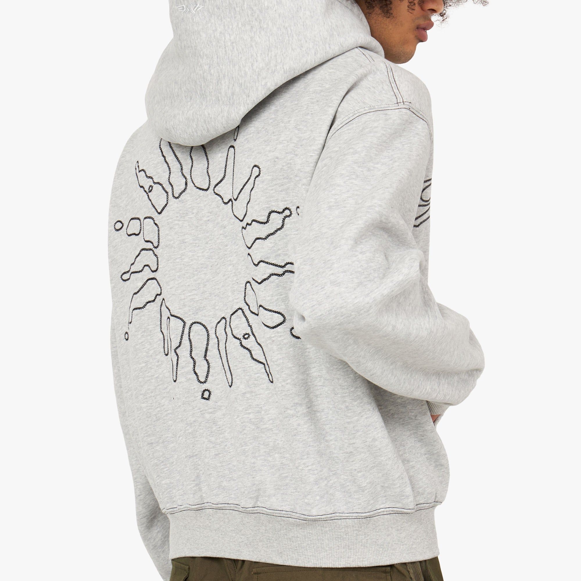 On Hoodie グレー S 4YE Signature Logo Zip Hoodie Grey / Black | Parallel