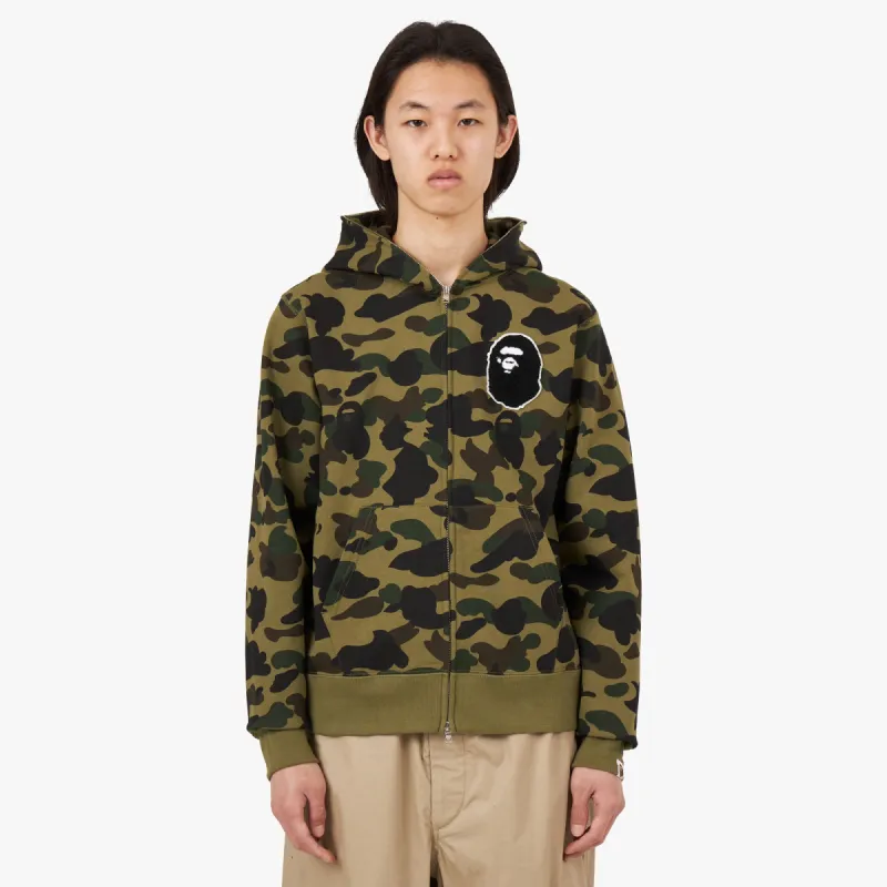 BAPE 1st Camo Full Zip Hoodie / Green sold by Livestock