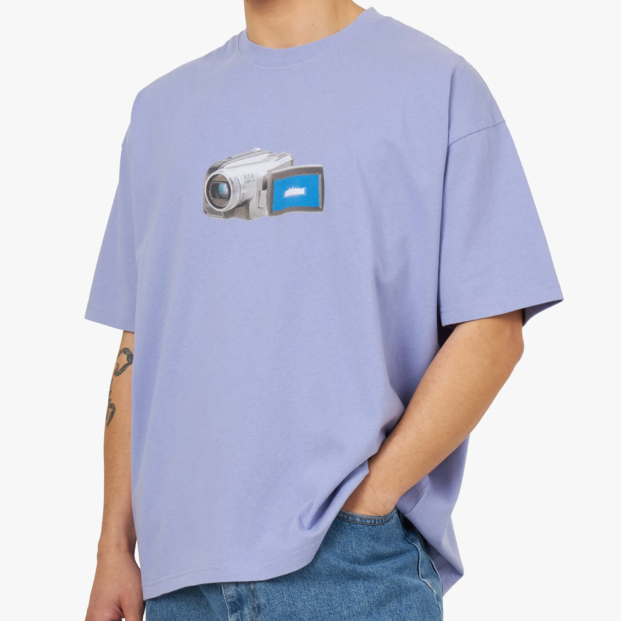 Metalwood Studio 3CCD T-shirt / Lavender sold by Livestock product image thumbnail 4