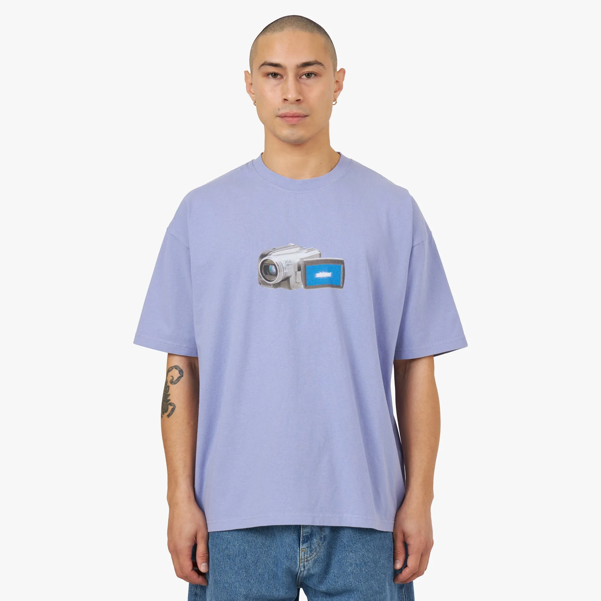 Metalwood Studio 3CCD T-shirt / Lavender sold by Livestock