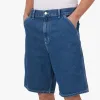Carhartt WIP Simple Shorts / Blue Stone Washed sold by Livestock
