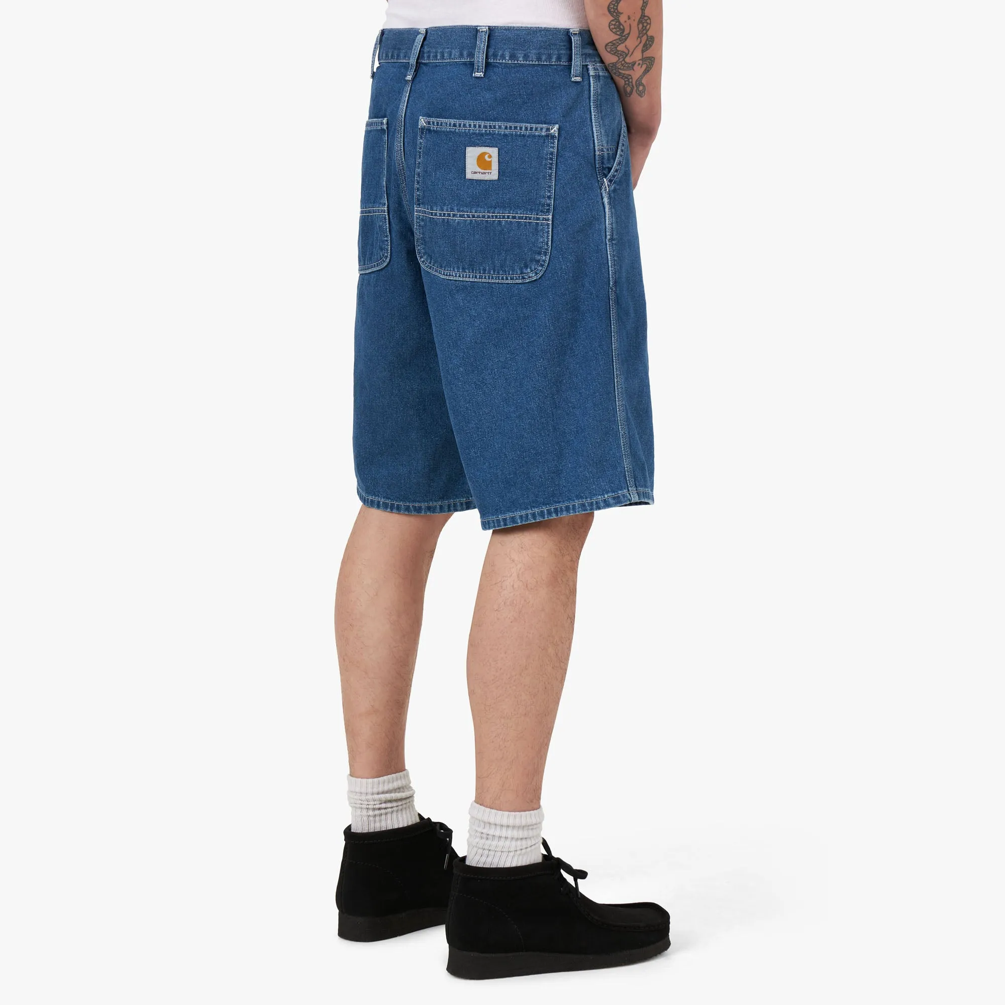 Carhartt WIP Simple Shorts / Blue Stone Washed sold by Livestock product image thumbnail 3