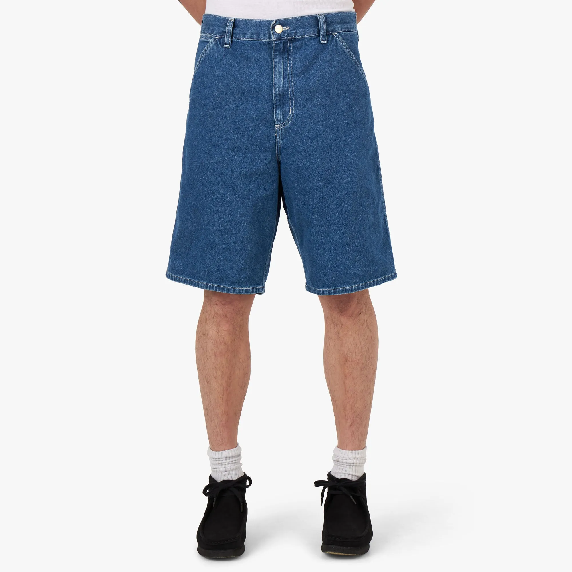 Carhartt WIP Simple Shorts / Blue Stone Washed sold by Livestock