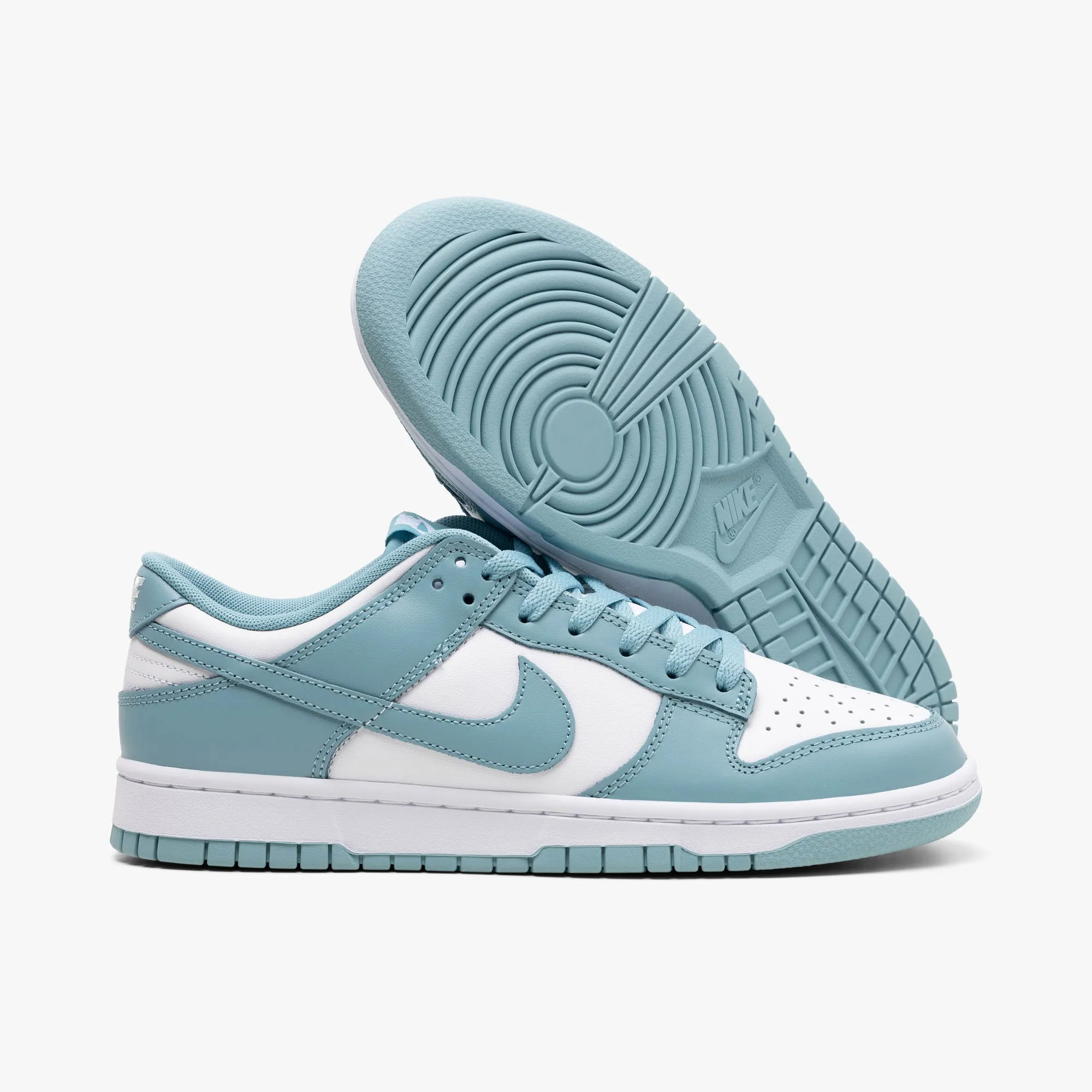 Nike Dunk Low Retro White / Denim Turquoise sold by Livestock product image thumbnail 2