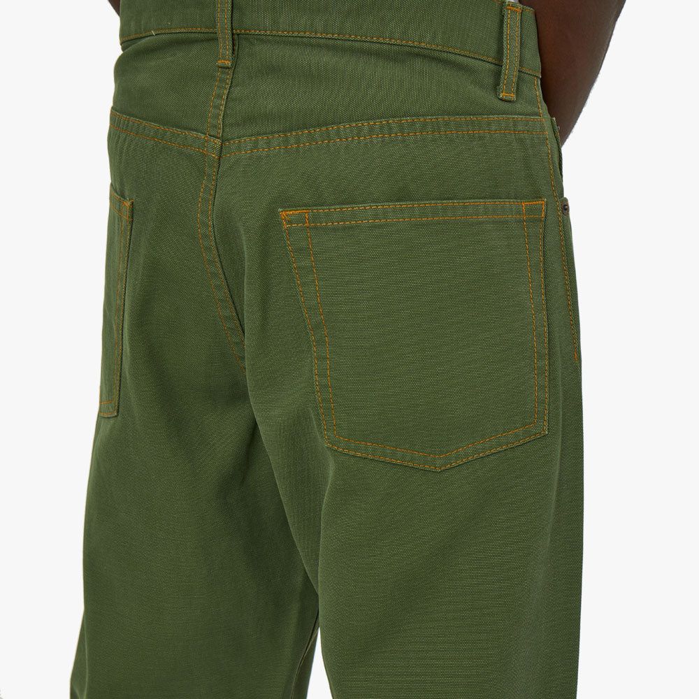 BEAMS PLUS 5 Pocket Oxford Pants / Olive sold by Livestock product image thumbnail 5