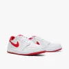 Jordan 1 Retro Low OG White / University Red - White sold by Livestock