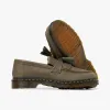 Dr. Martens Adrian Tassel Loafer / Olive Carrara Leather sold by Livestock