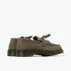 Dr. Martens Adrian Tassel Loafer / Olive Carrara Leather sold by Livestock