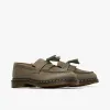 Dr. Martens Adrian Tassel Loafer / Olive Carrara Leather sold by Livestock