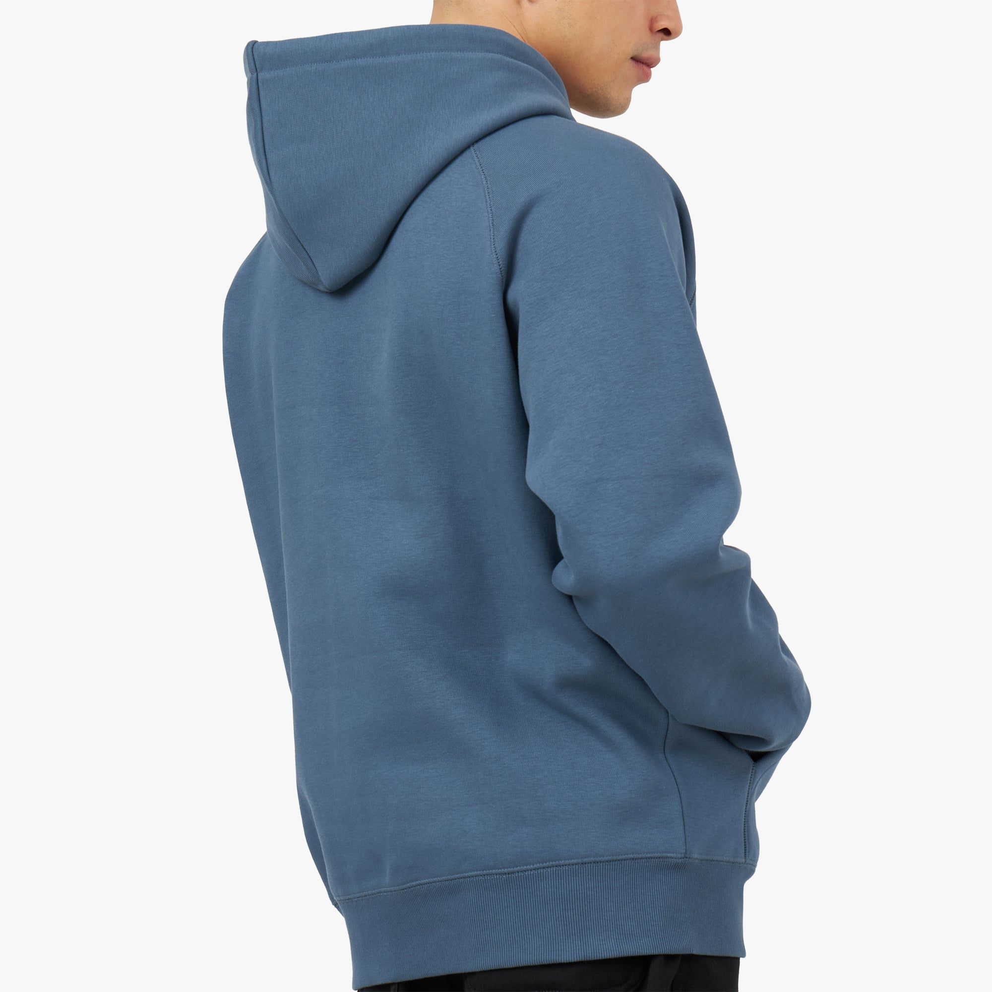 Carhartt WIP Chase Pullover Hoodie Storm Blue / Gold sold by Livestock product image thumbnail 5