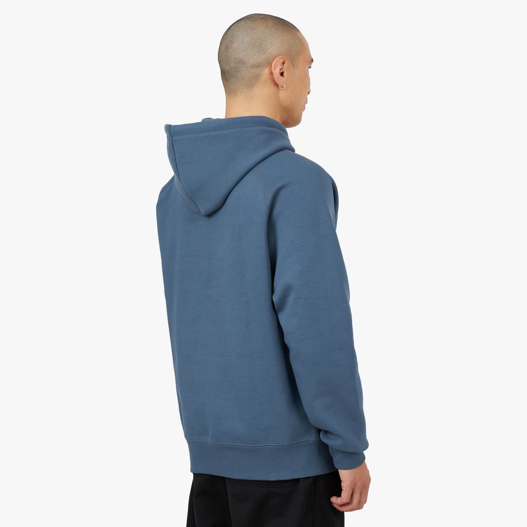 Carhartt WIP Chase Pullover Hoodie Storm Blue / Gold sold by Livestock product image thumbnail 3