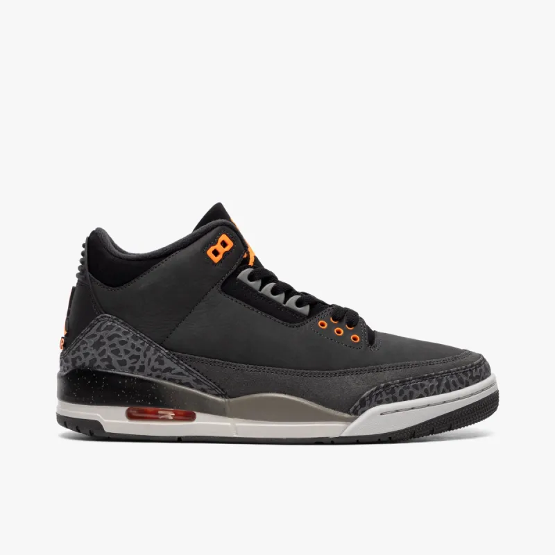 Jordan 3 Retro Night Stadium / Total Orange - Black sold by Livestock