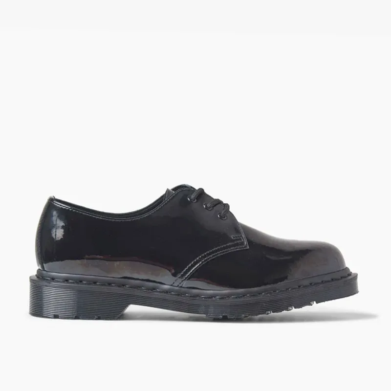 Dr. Martens Women's 1461 Mono Patent Leather / Black sold by Livestock