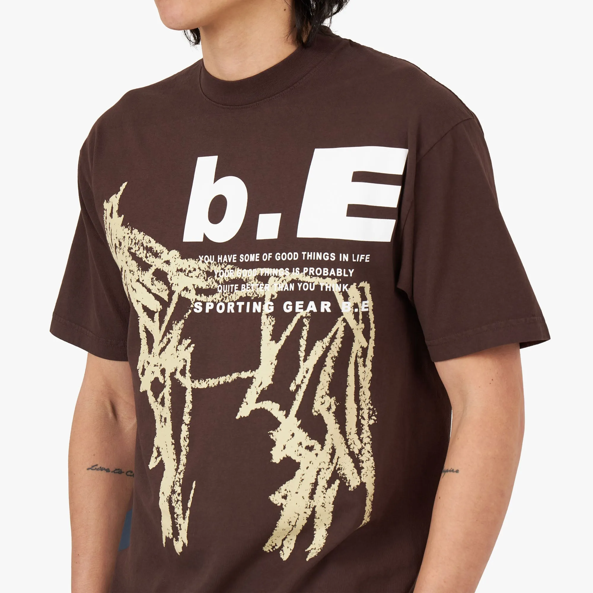 b.Eautiful Horse T-shirt / Chocolate sold by Livestock product image thumbnail 4