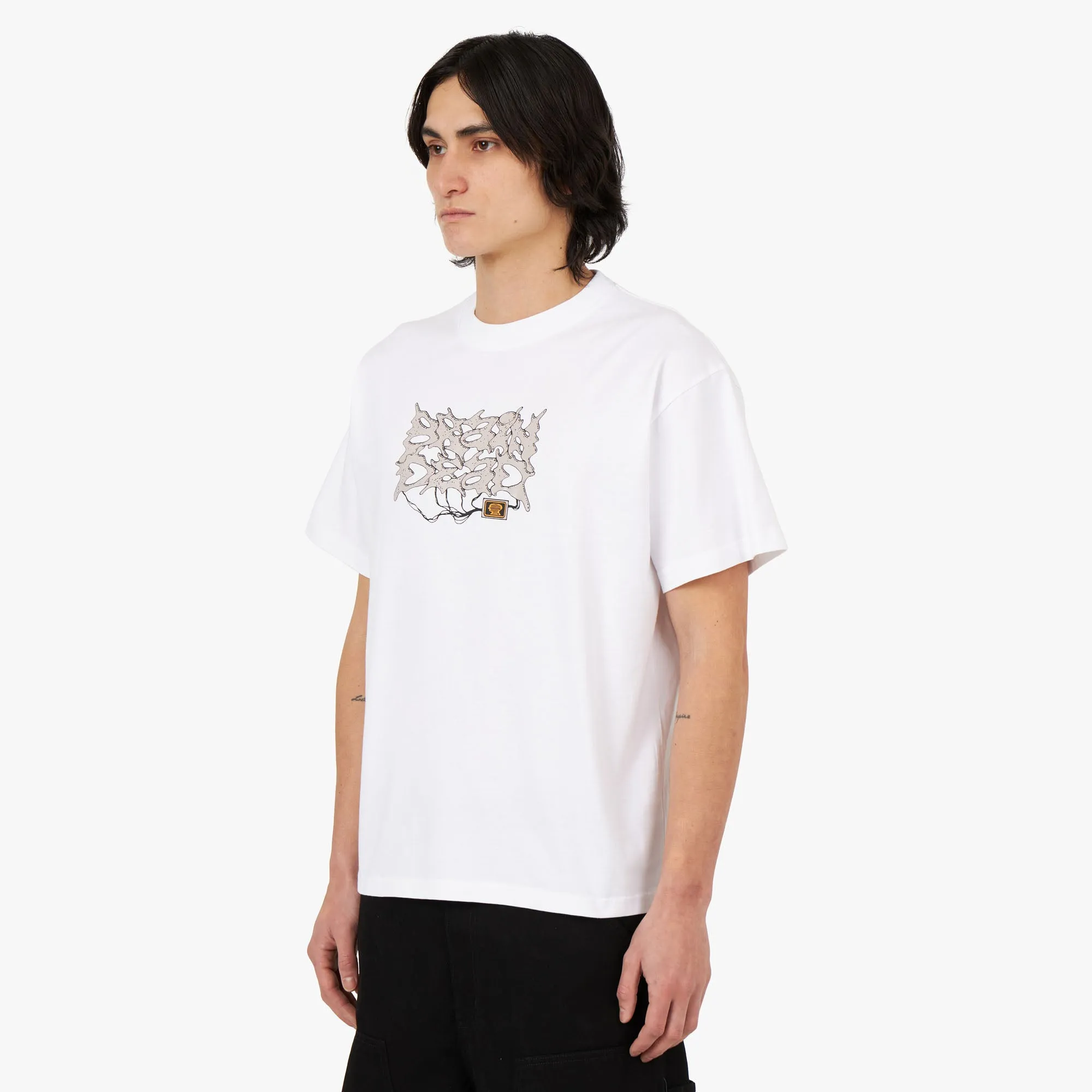 Brain Dead Bio Organic Mutator T-shirt / White sold by Livestock product image thumbnail 2