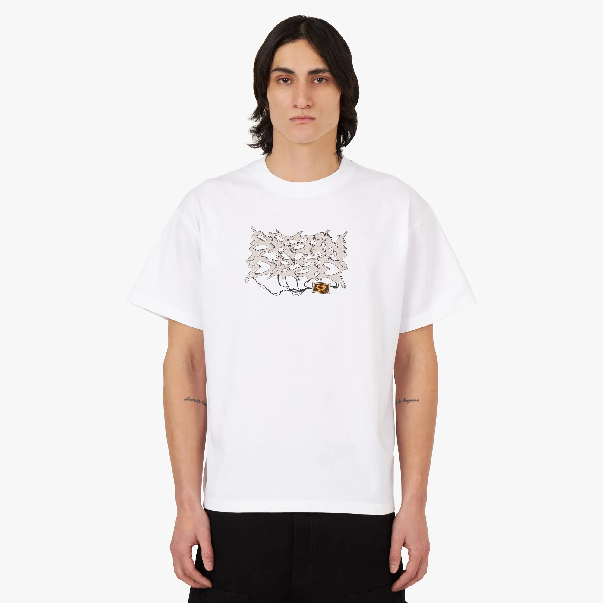 Brain Dead Bio Organic Mutator T-shirt / White sold by Livestock