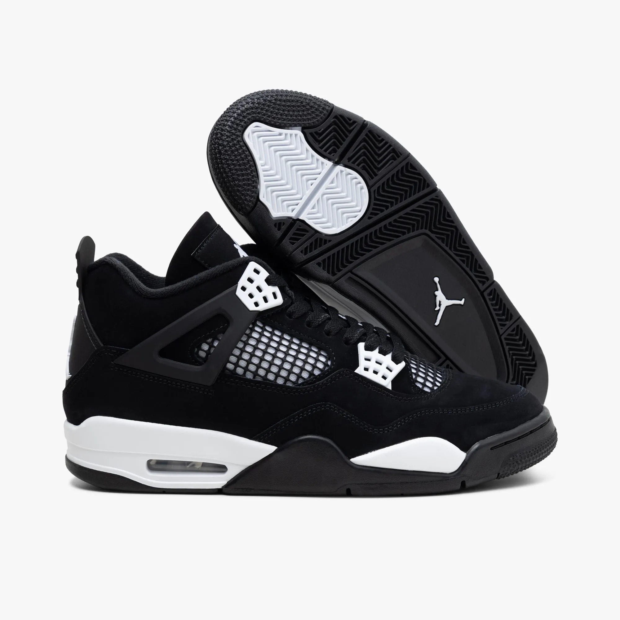 Jordan 4 Retro Black / White - Black sold by Livestock product image thumbnail 2