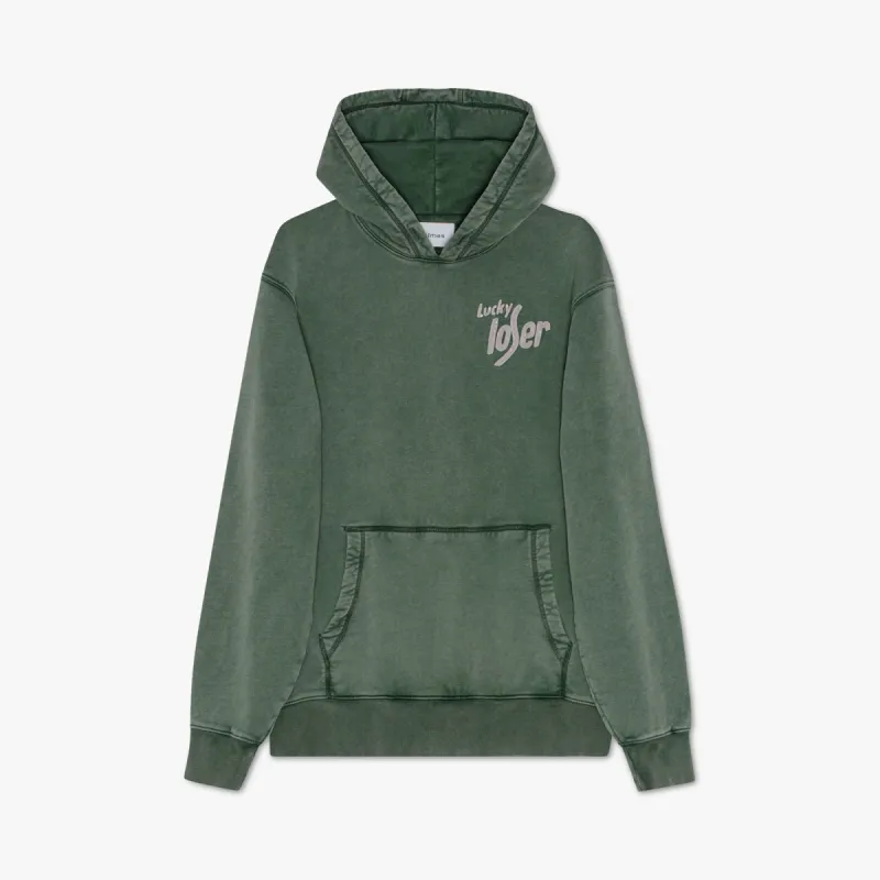 Palmes Lucky Pullover Hoodie / Dark Green sold by Livestock