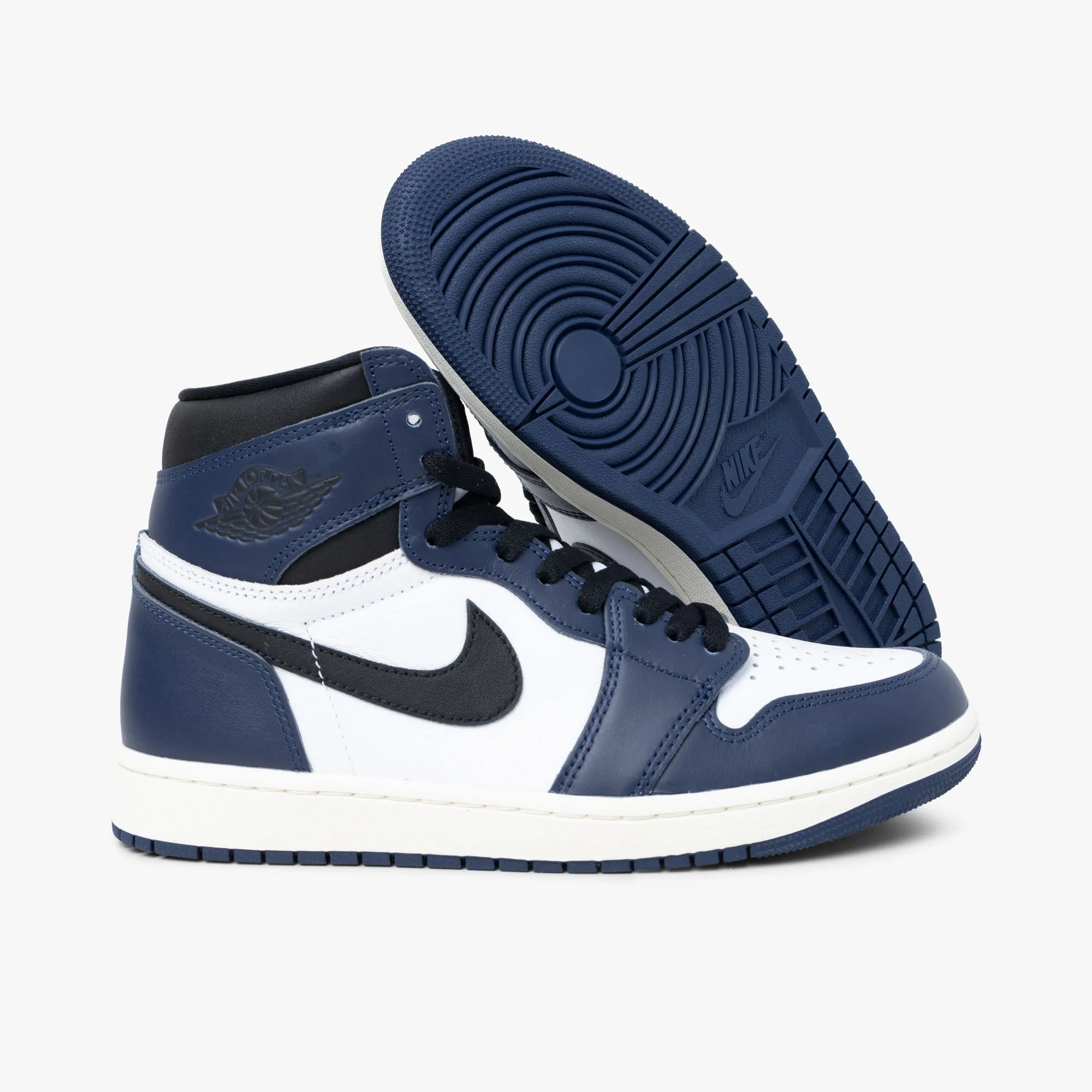 Jordan 1 Retro High OG Midnight Navy / Black - White sold by Livestock product image thumbnail 2