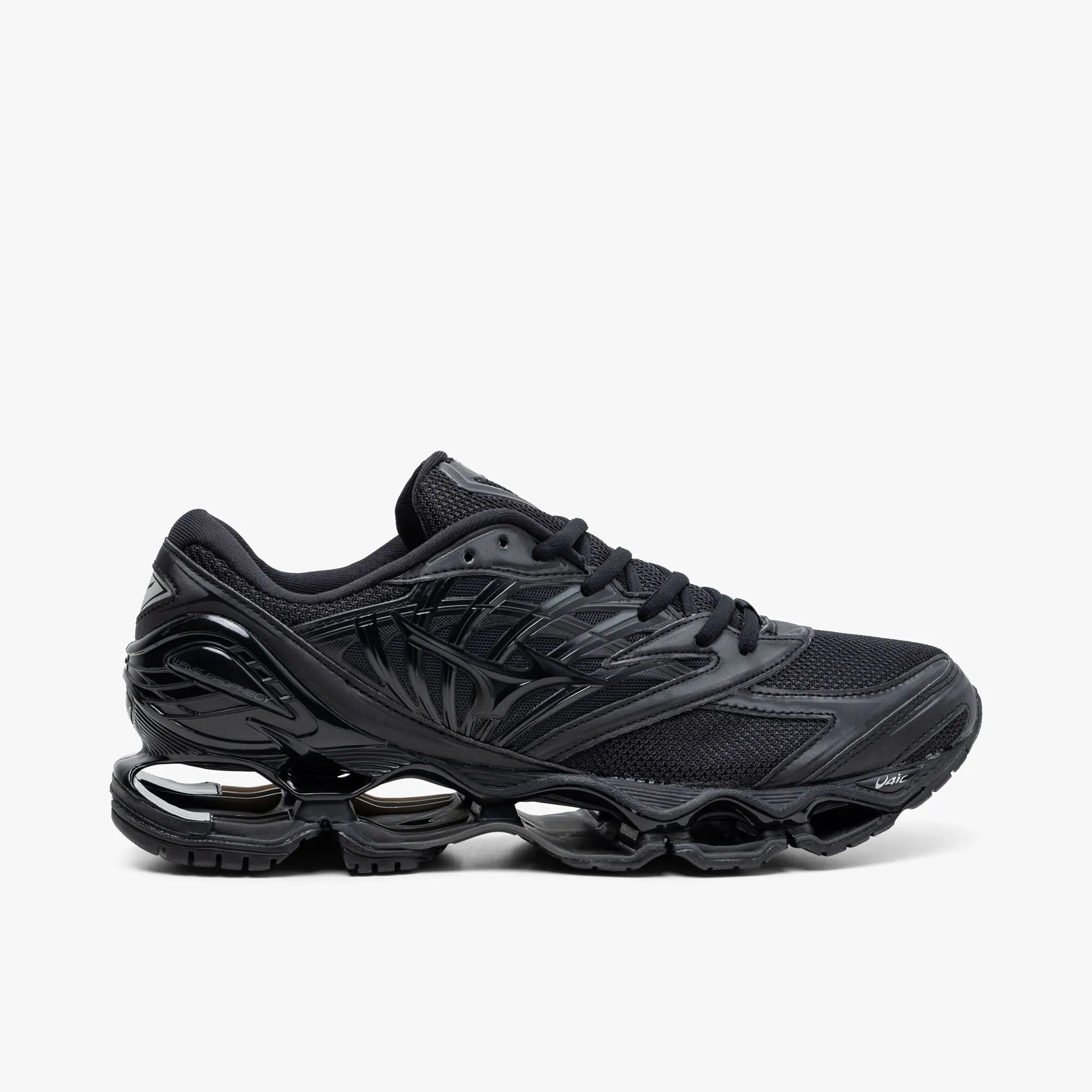 Mizuno Wave Prophecy LS Black / Black - Black sold by Livestock