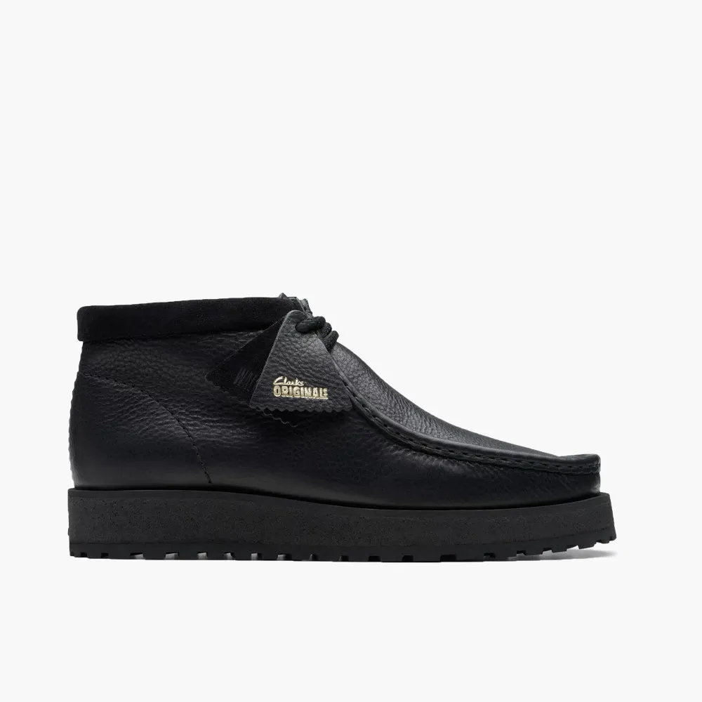 Clarks Originals Wallabee Scout / Black Leather sold by Livestock