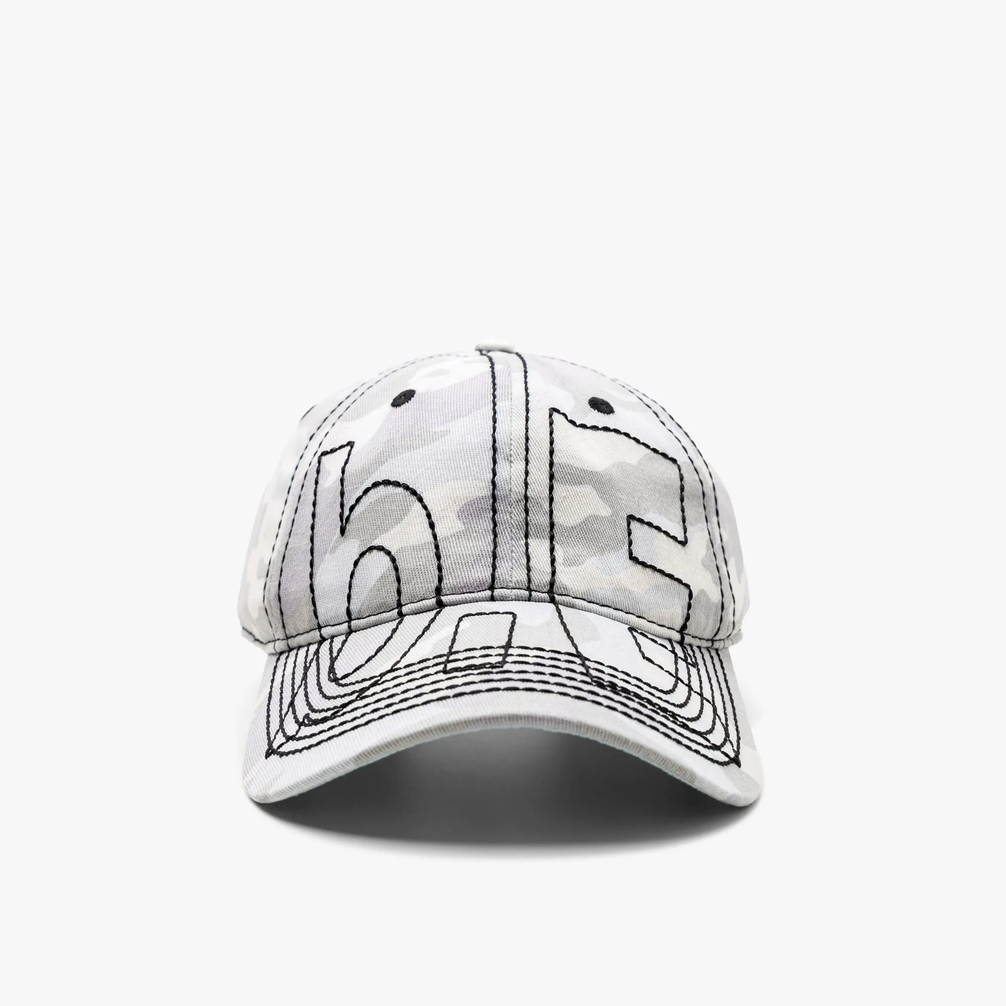 b.Eautiful Vapor 6 Panel Hat / Snow Camo sold by Livestock product image thumbnail 2