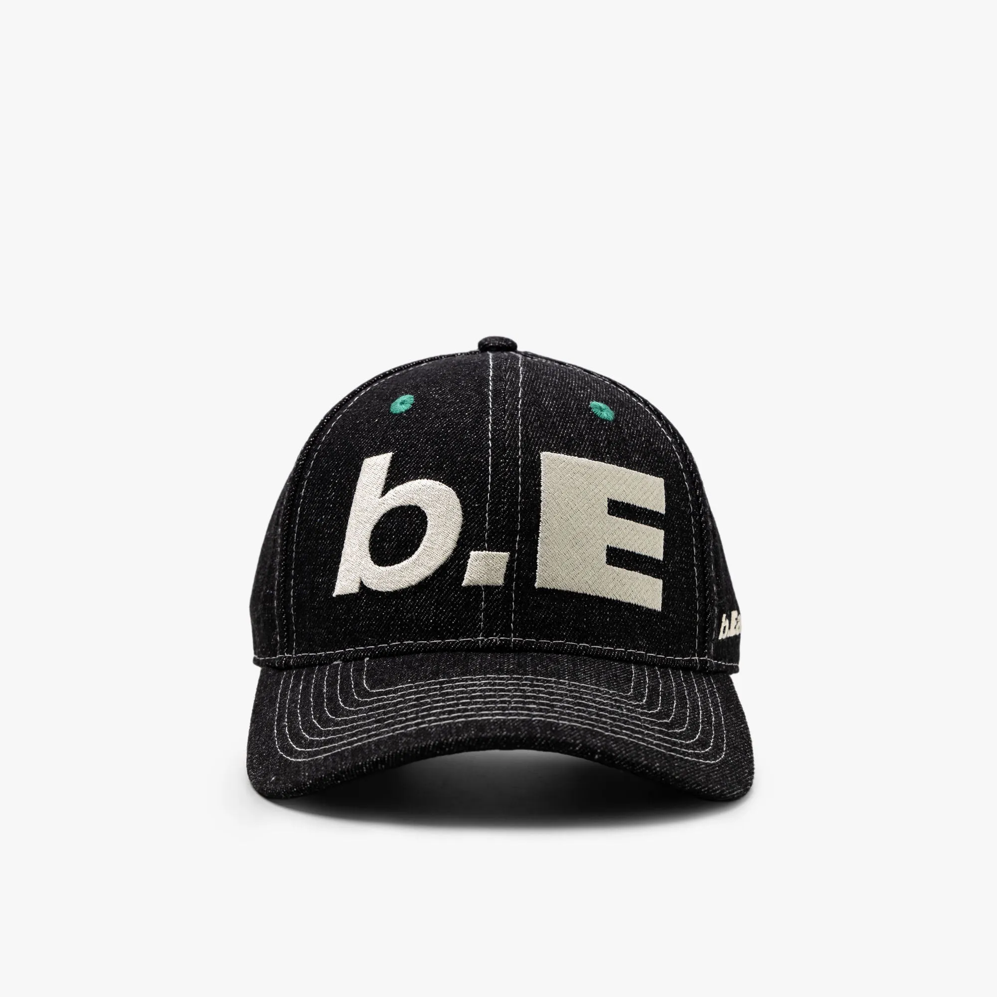 b.Eautiful b.E Hat Black Denim / Off-White sold by Livestock product image thumbnail 2