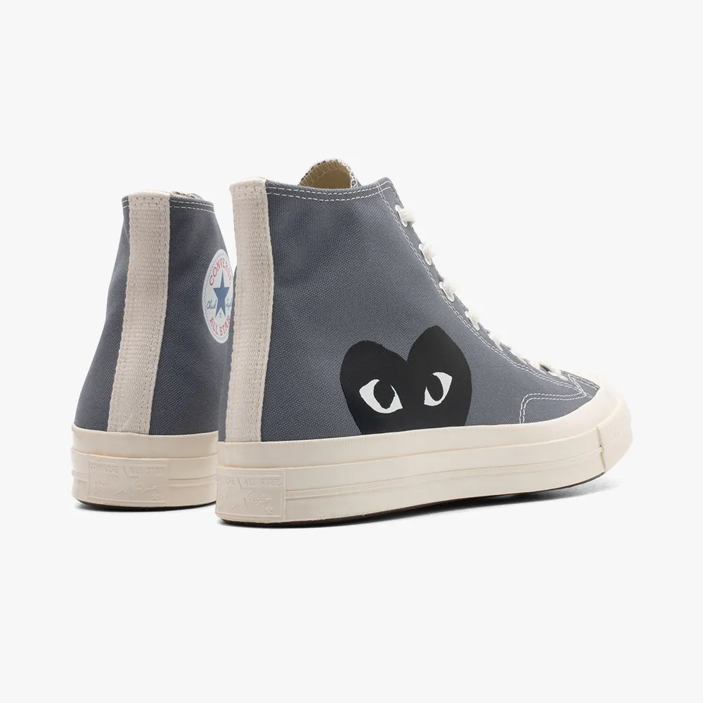 Converse x COMME des GARÇONS PLAY Chuck Taylor Hi / Grey sold by Livestock product image thumbnail 4