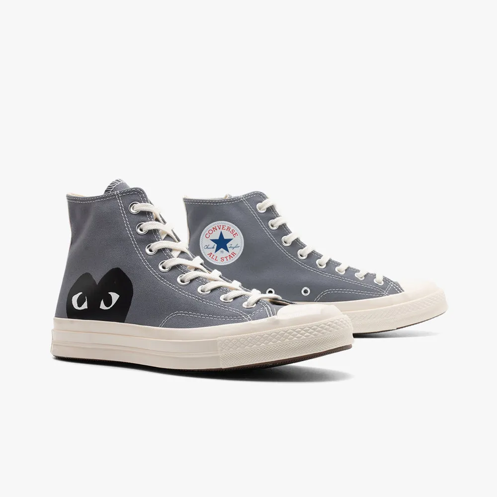 Converse x COMME des GARÇONS PLAY Chuck Taylor Hi / Grey sold by Livestock product image thumbnail 3