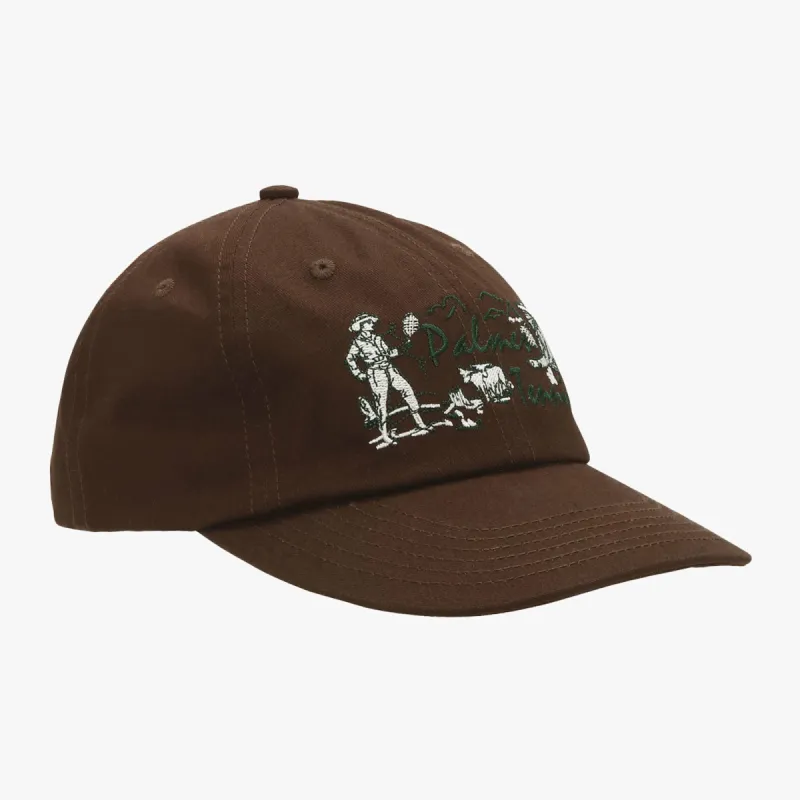 Palmes Dustup 6-Panel Cap / Dark Green sold by Livestock