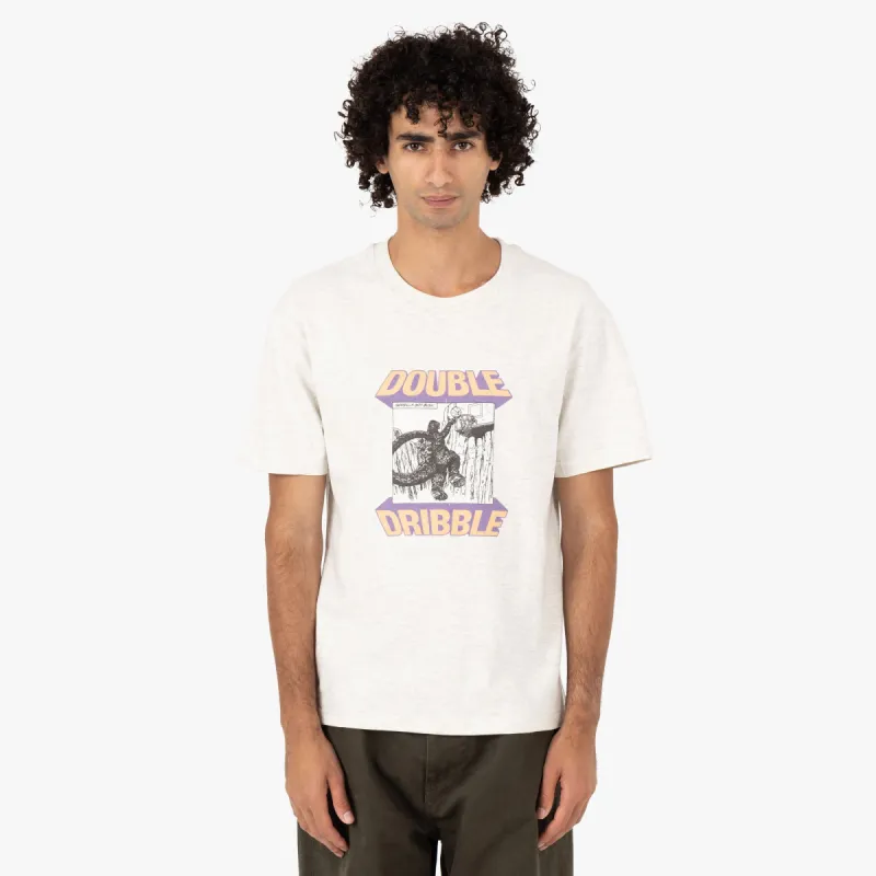 Double Dribble DD Godzilla T-shirt / Heather made by Livestock