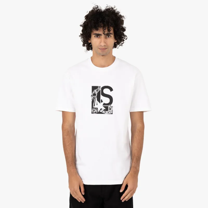 Livestock Chain Logo Early Adopter T-shirt / White made by Livestock