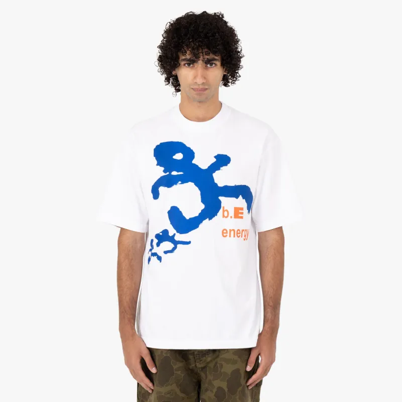 b.Eautiful b.E energy T-shirt / White sold by Livestock