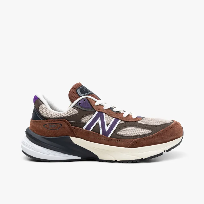 New Balance MADE in USA U990OP6 Rich Oak / Cosmic Grape sold by Livestock